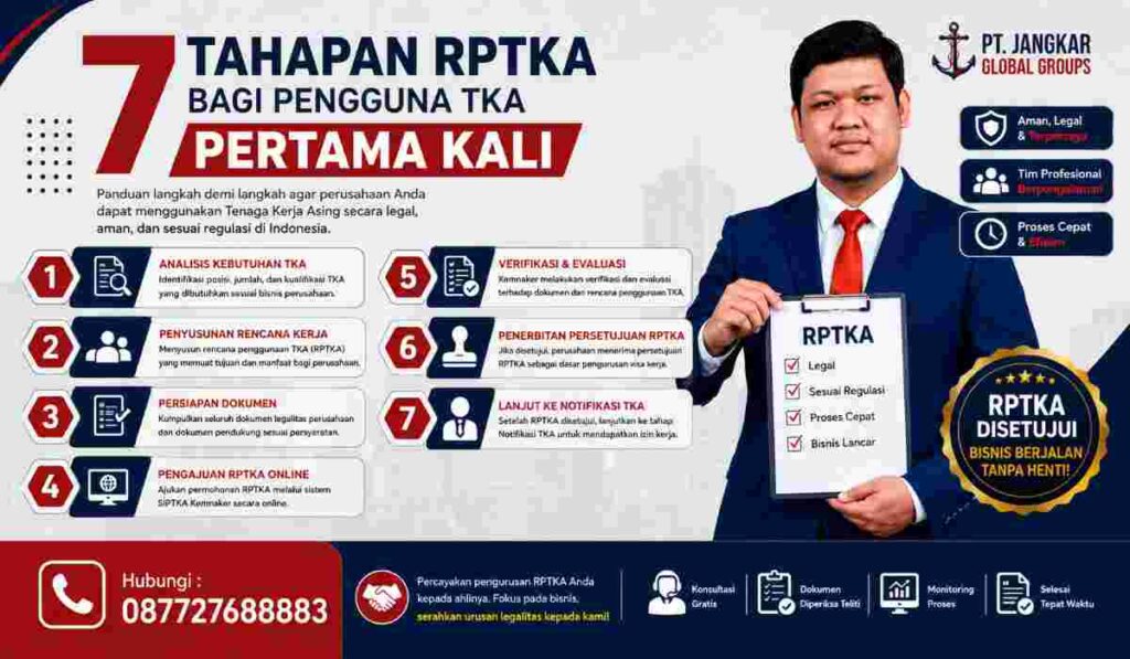 7 Tahapan RPTKA bagi Pengguna TKA Pertama Kali