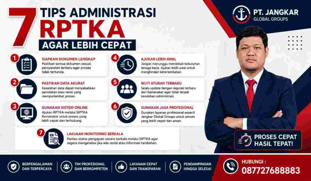 7 Tips Administrasi RPTKA agar Lebih Cepat