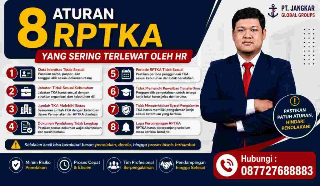 8 Aturan RPTKA yang Sering Terlewat oleh HR