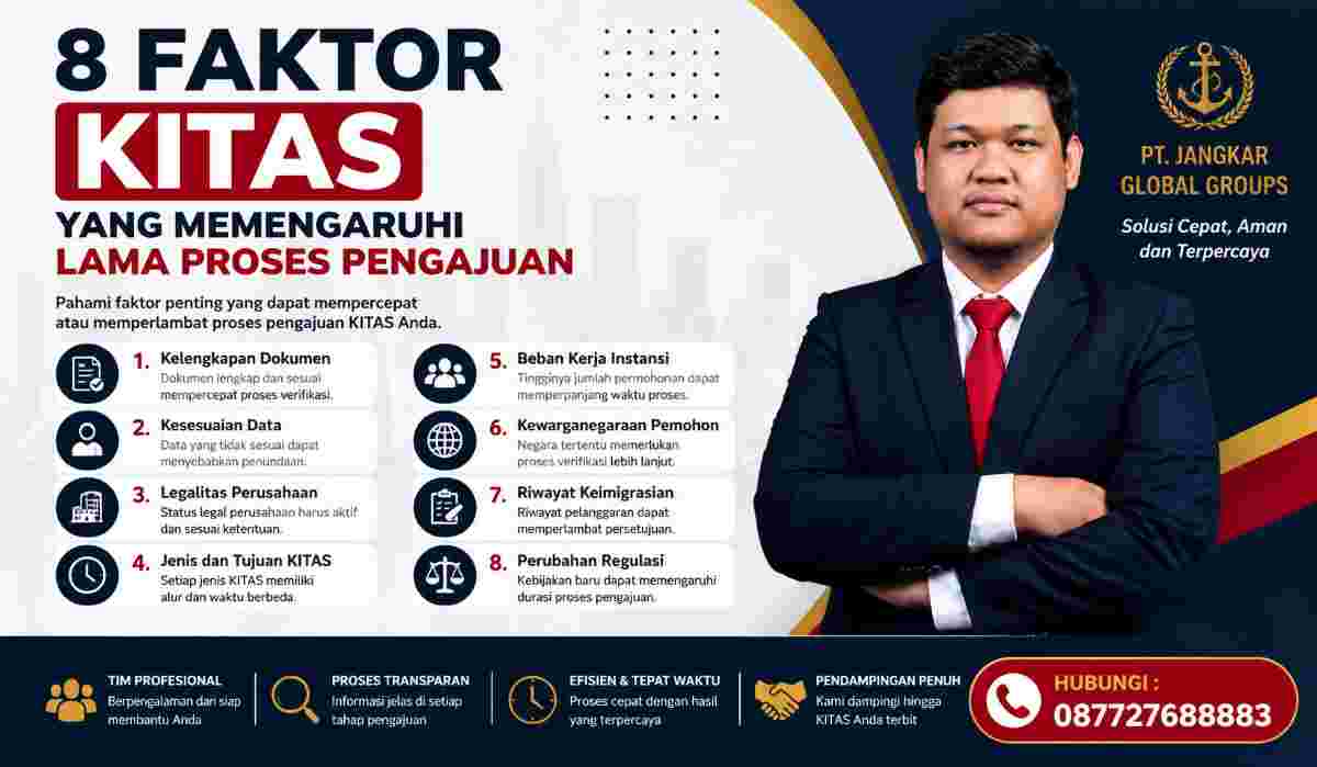 8 Faktor KITAS yang Memengaruhi Lama Proses Pengajuan