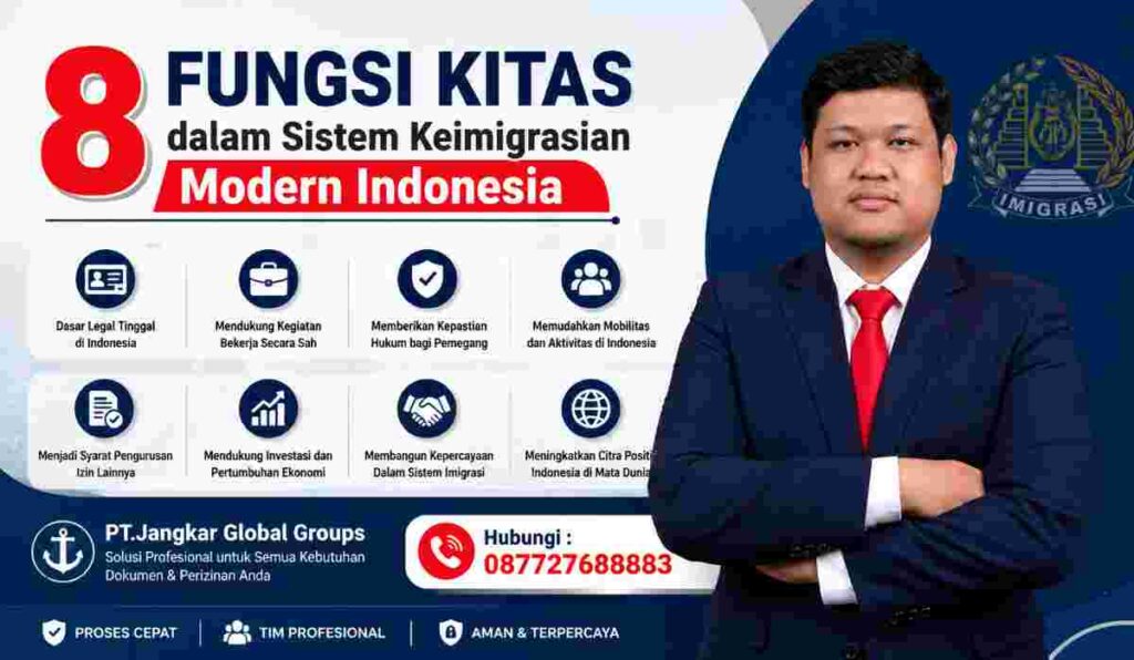 8 Fungsi KITAS dalam Sistem Keimigrasian Modern Indonesia