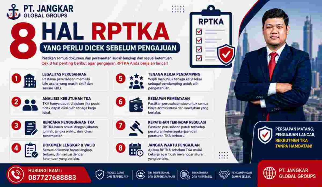 8 Hal RPTKA yang Perlu Dicek Sebelum Pengajuan