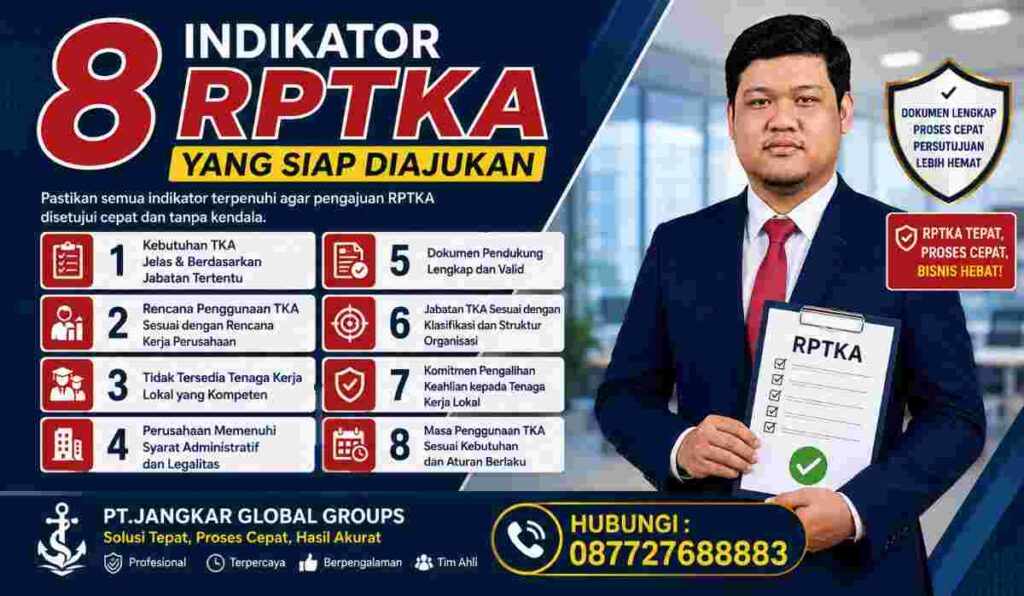 8 Indikator RPTKA yang Siap Diajukan