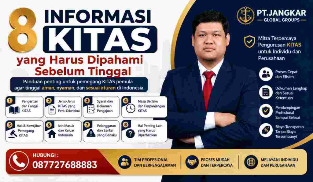 8 Informasi KITAS yang Harus Dipahami Sebelum Tinggal