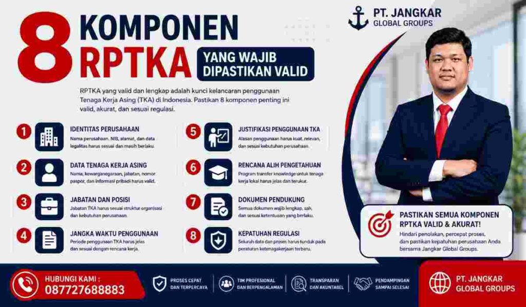 8 Komponen RPTKA yang Wajib Dipastikan Valid