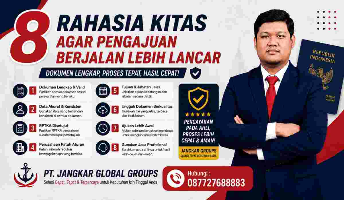 8 Rahasia KITAS agar Pengajuan Berjalan Lebih Lancar