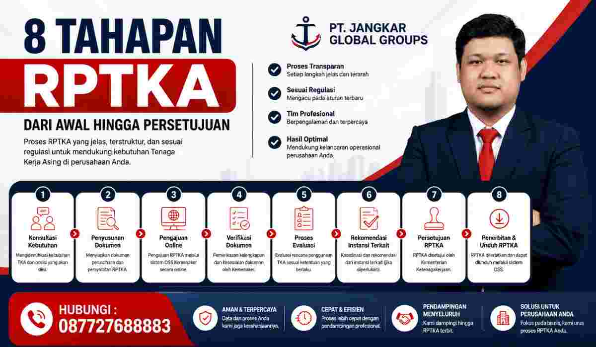 8 Tahapan RPTKA dari Awal hingga Persetujuan