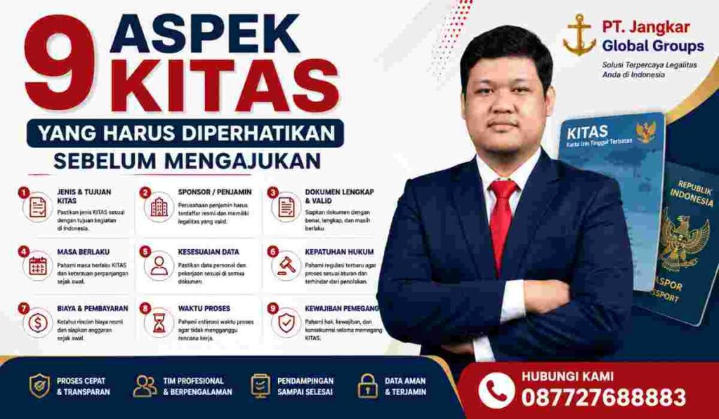 9 Aspek KITAS yang Harus Diperhatikan Sebelum Mengajukan