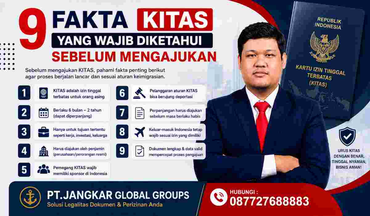 9 Fakta KITAS yang Wajib Diketahui Sebelum Mengajukan