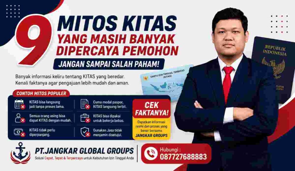 9 Mitos KITAS yang Masih Banyak Dipercaya Pemohon