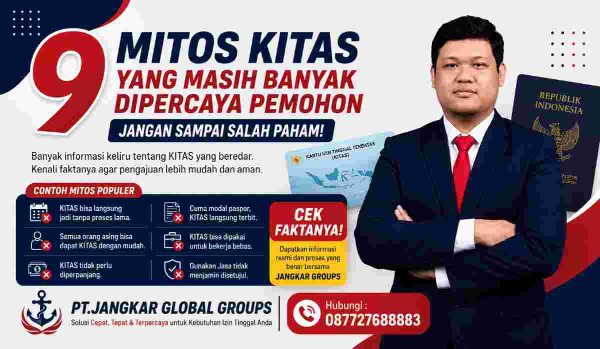 9 Mitos KITAS yang Masih Banyak Dipercaya Pemohon