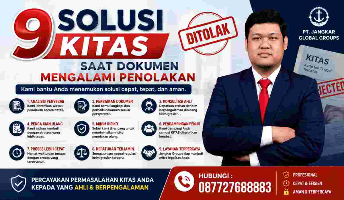 9 Solusi KITAS Saat Dokumen Mengalami Penolakan