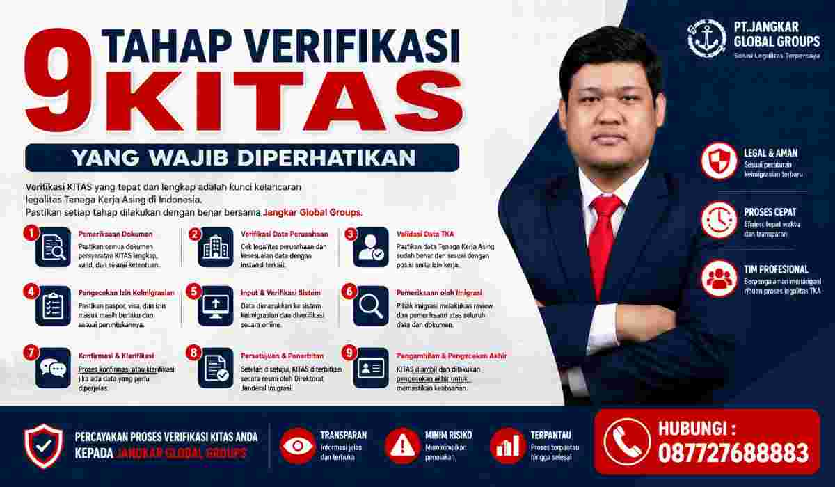 9 Tahap Verifikasi KITAS yang Wajib Diperhatikan