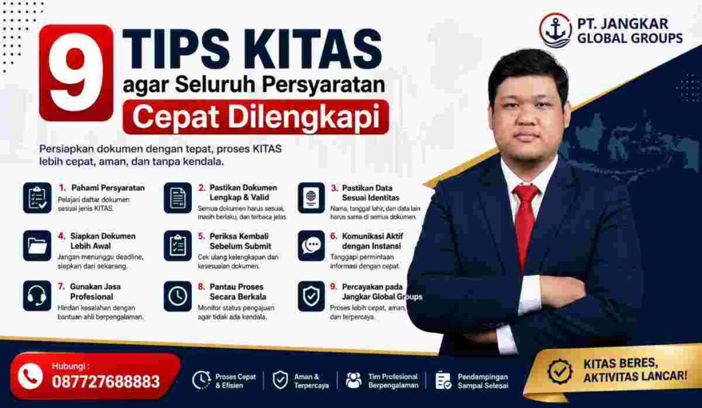9 Tips KITAS agar Seluruh Persyaratan Cepat Dilengkapi