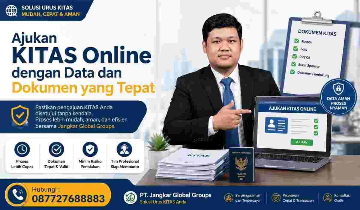 Ajukan KITAS Online dengan Data dan Dokumen yang Tepat