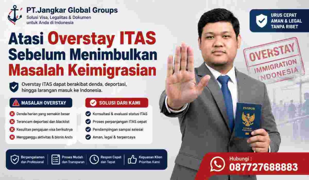 Atasi Overstay ITAS Sebelum Menimbulkan Masalah Keimigrasian