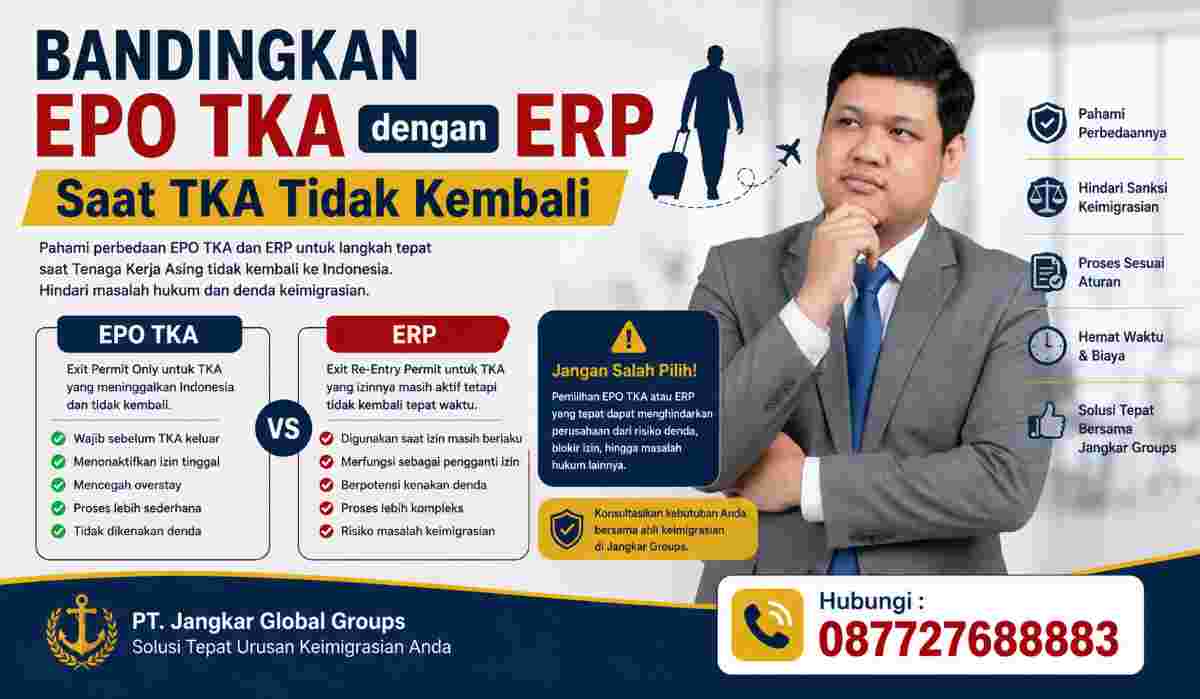 Bandingkan EPO TKA dengan ERP Saat TKA Tidak Kembali