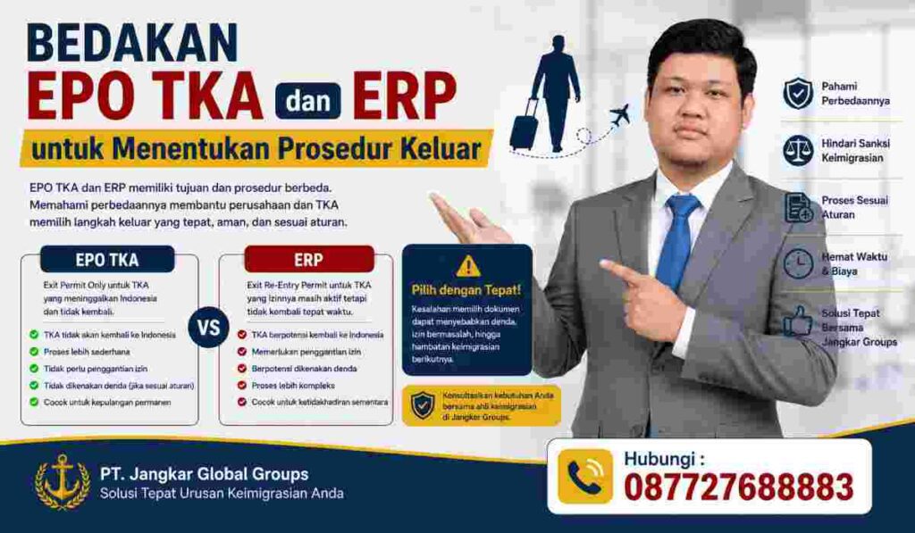 Bedakan EPO TKA dan ERP untuk Menentukan Prosedur Keluar