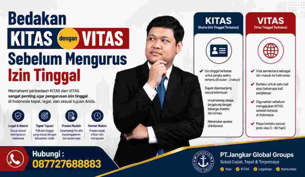 Bedakan KITAS dengan VITAS Sebelum Mengurus Izin Tinggal