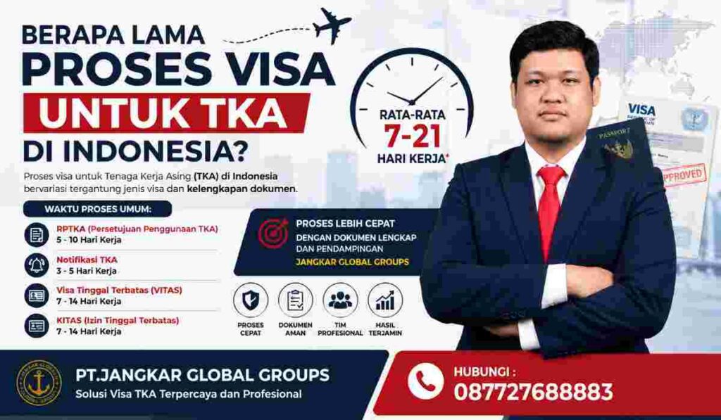 Berapa Lama Proses Visa untuk TKA di Indonesia
