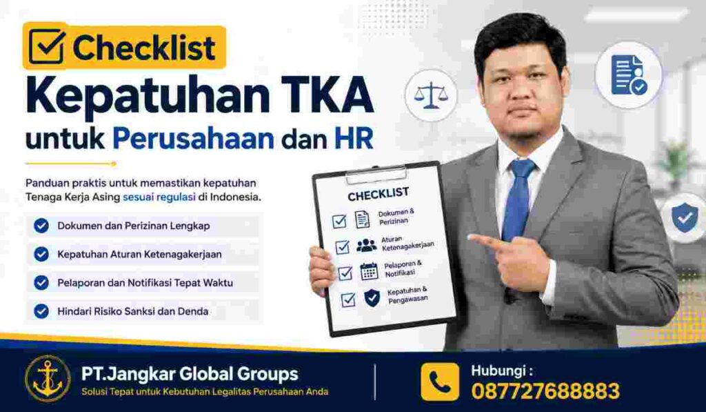 Checklist Kepatuhan TKA untuk Perusahaan dan HR