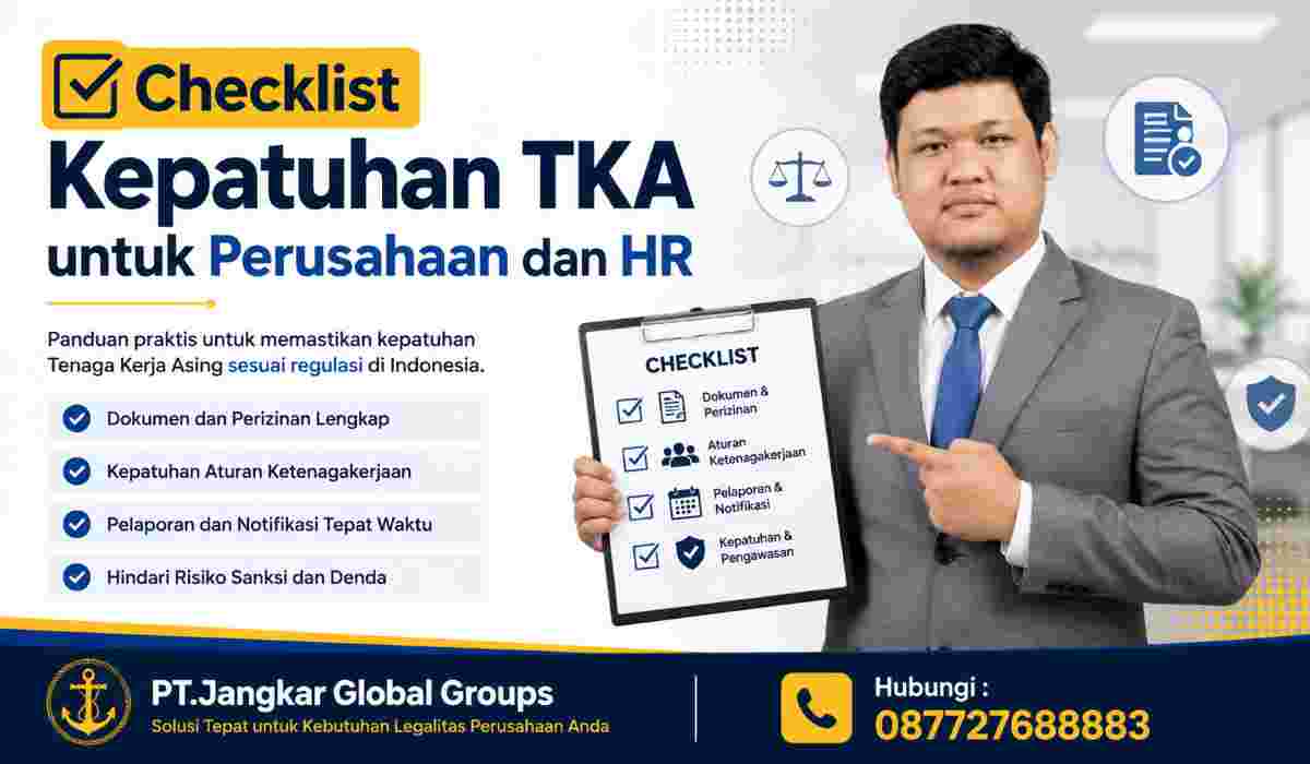 Checklist Kepatuhan TKA untuk Perusahaan dan HR