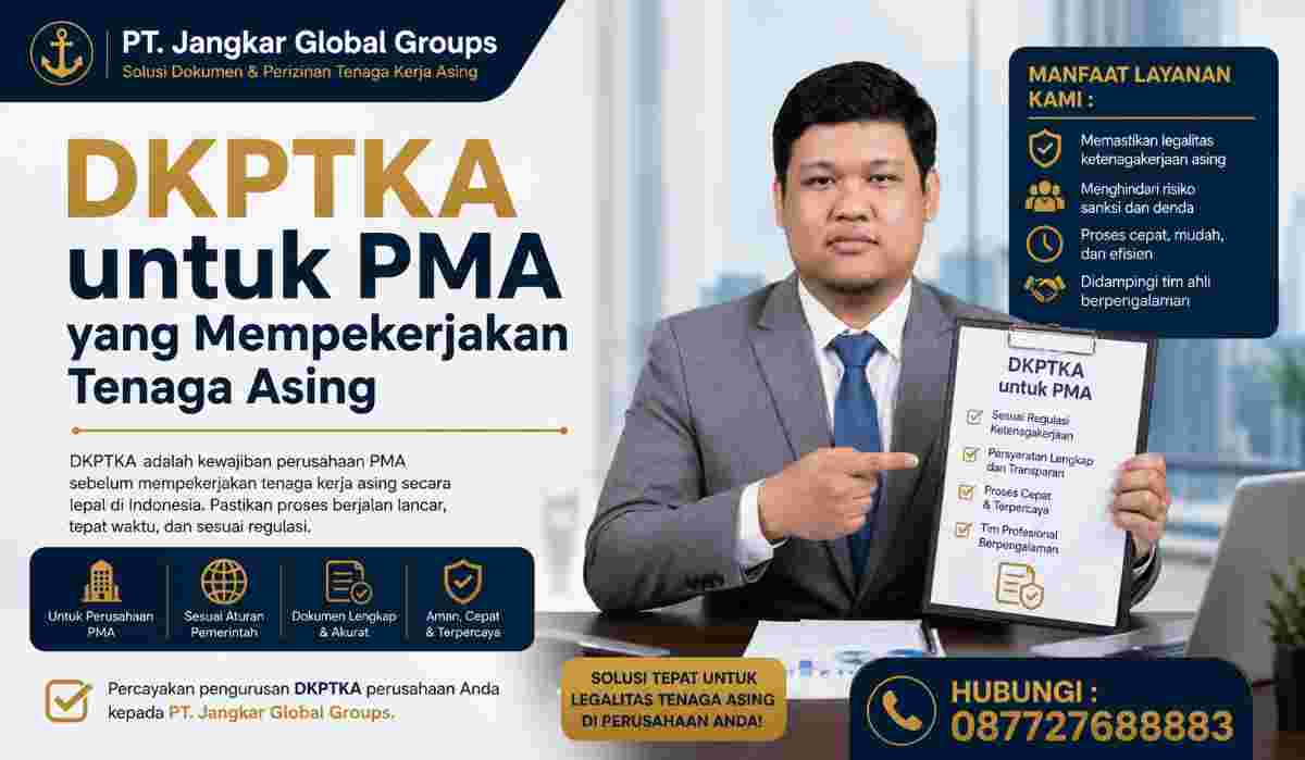 DKPTKA untuk PMA yang Mempekerjakan Tenaga Asing