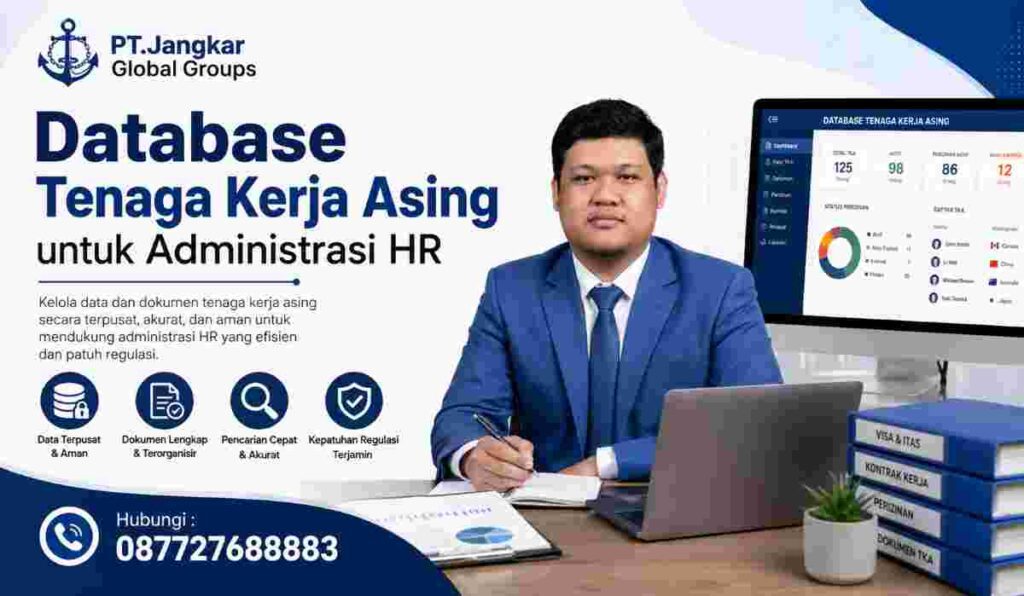 Database Tenaga Kerja Asing untuk Administrasi HR