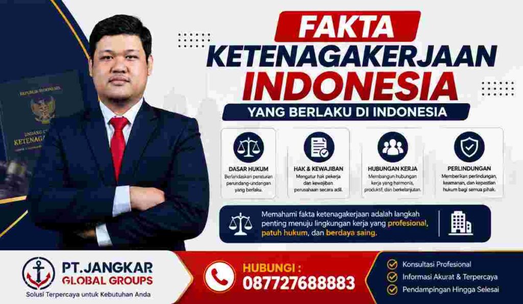 Fakta ketenagakerjaan Indonesia yang Berlaku di Indonesia