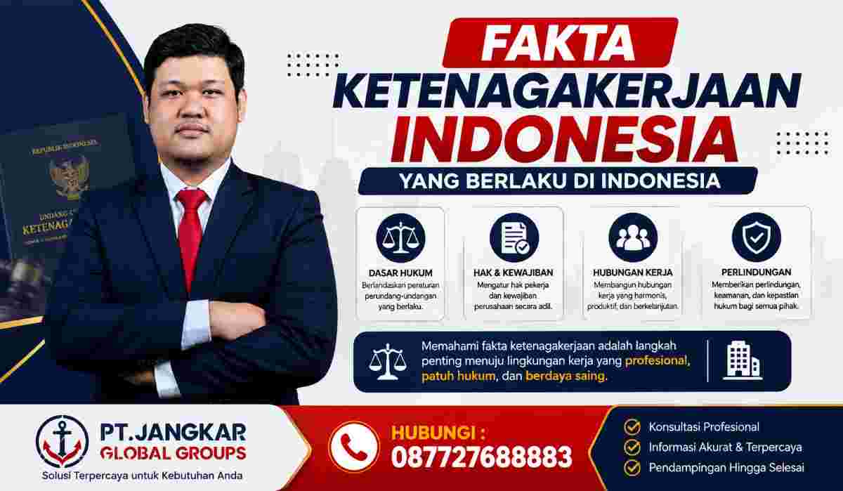 Fakta ketenagakerjaan Indonesia yang Berlaku di Indonesia