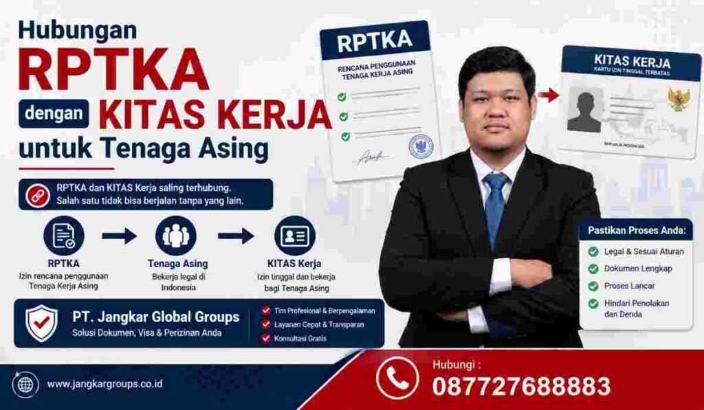 Hubungan RPTKA dengan KITAS Kerja untuk Tenaga Asing