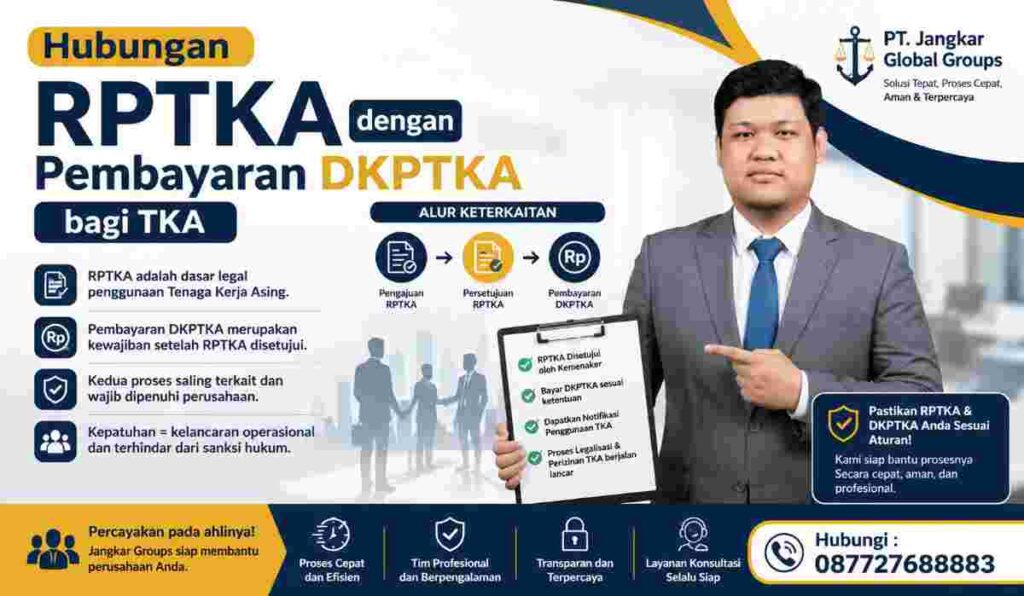 Hubungan RPTKA dengan Pembayaran DKPTKA bagi TKA