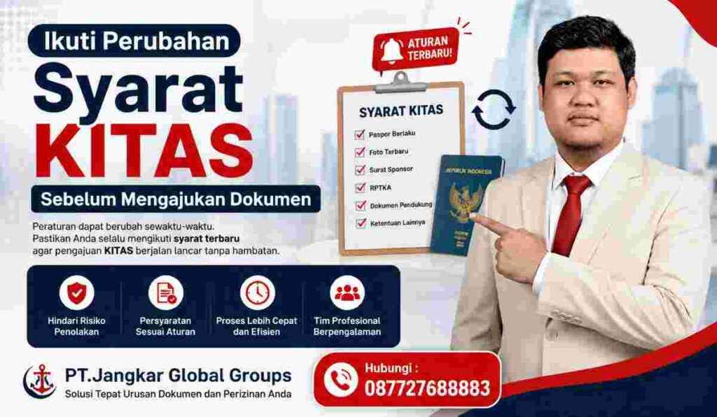 Ikuti Perubahan Syarat KITAS Sebelum Mengajukan Dokumen