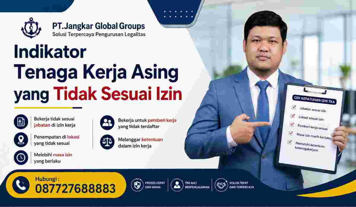 Indikator Tenaga Kerja Asing yang Tidak Sesuai Izin
