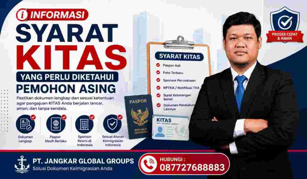 Informasi Syarat KITAS yang Perlu Diketahui Pemohon Asing