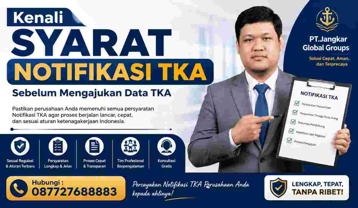 Kenali Syarat Notifikasi TKA Sebelum Mengajukan Data TKA