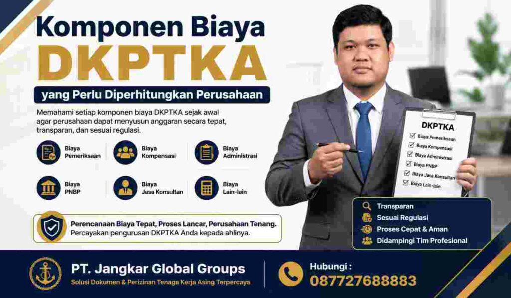 Komponen Biaya DKPTKA yang Perlu Diperhitungkan Perusahaan