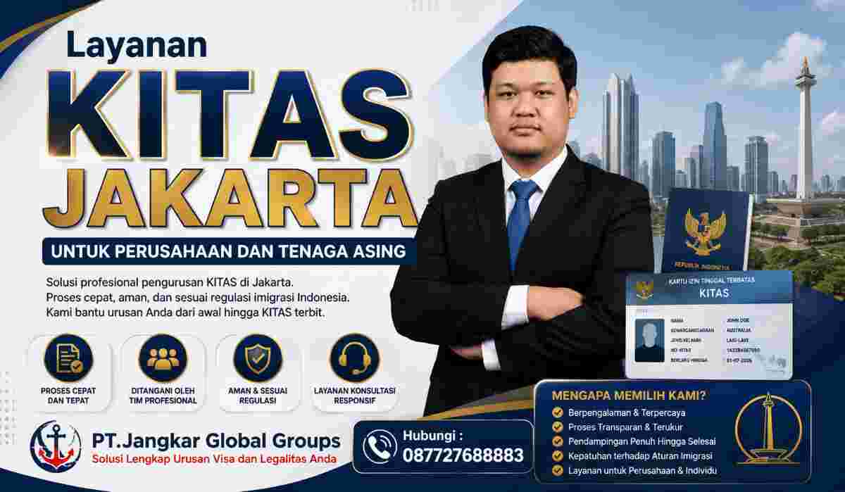 Layanan KITAS Jakarta untuk Perusahaan dan Tenaga Asing