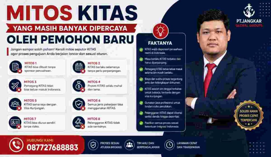 Mitos KITAS yang Masih Banyak Dipercaya oleh Pemohon Baru