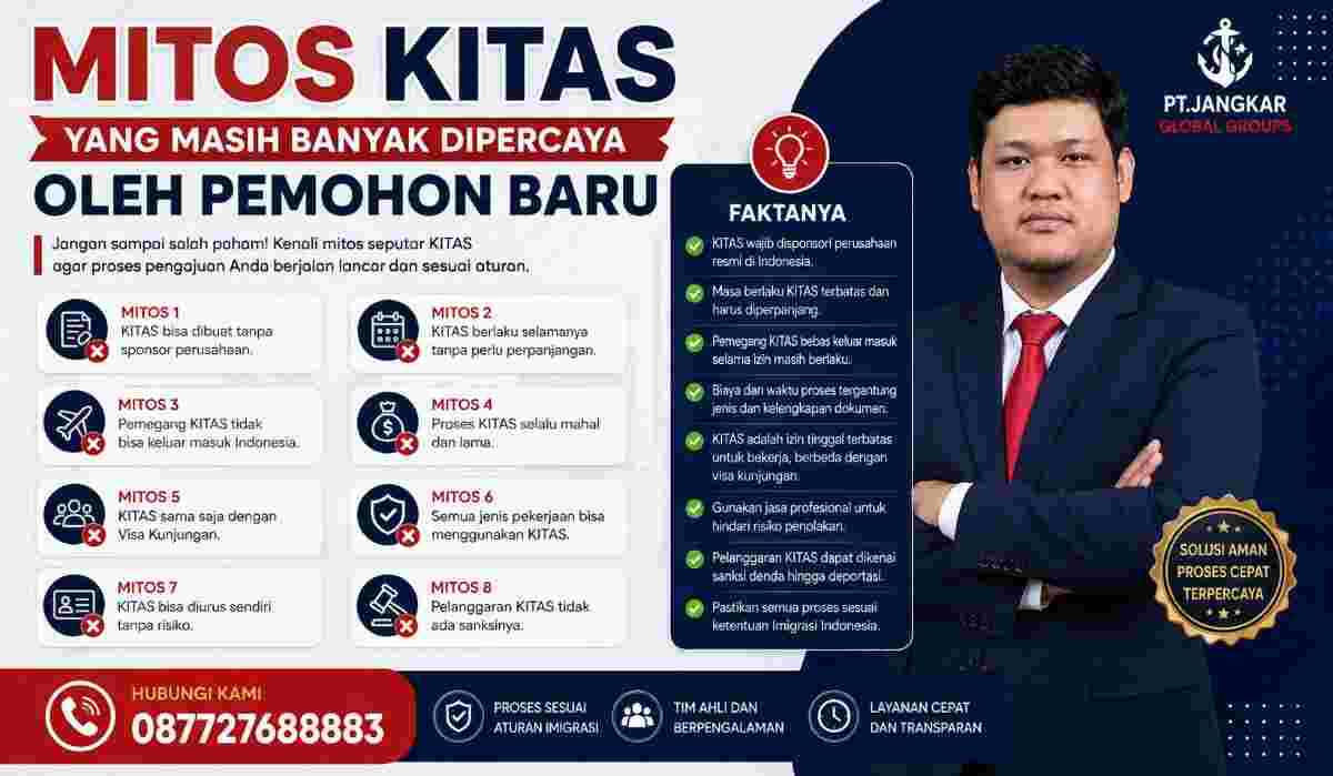 Mitos KITAS yang Masih Banyak Dipercaya oleh Pemohon Baru