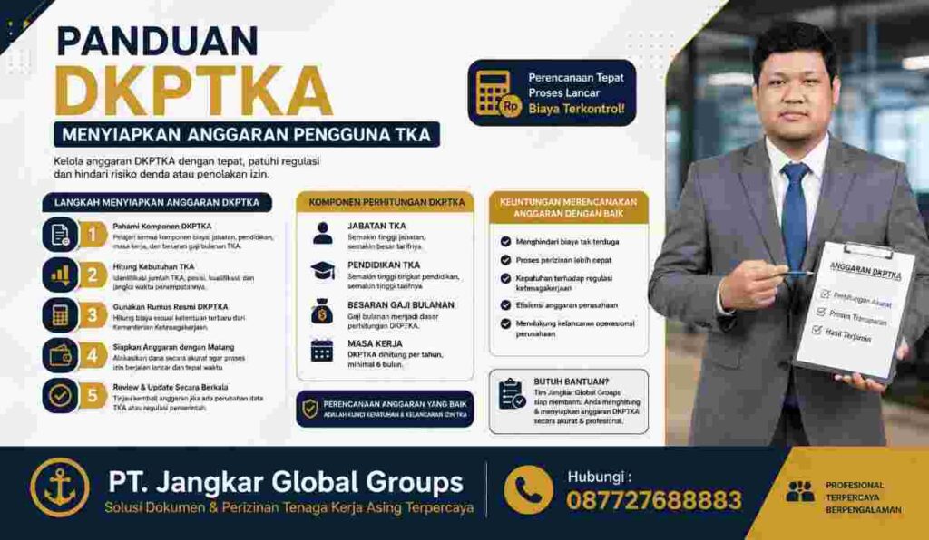 Panduan DKPTKA Menyiapkan Anggaran Pengguna TKA