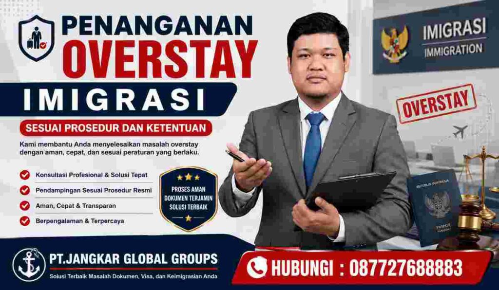 Penanganan Overstay Imigrasi Sesuai Prosedur dan Ketentuan