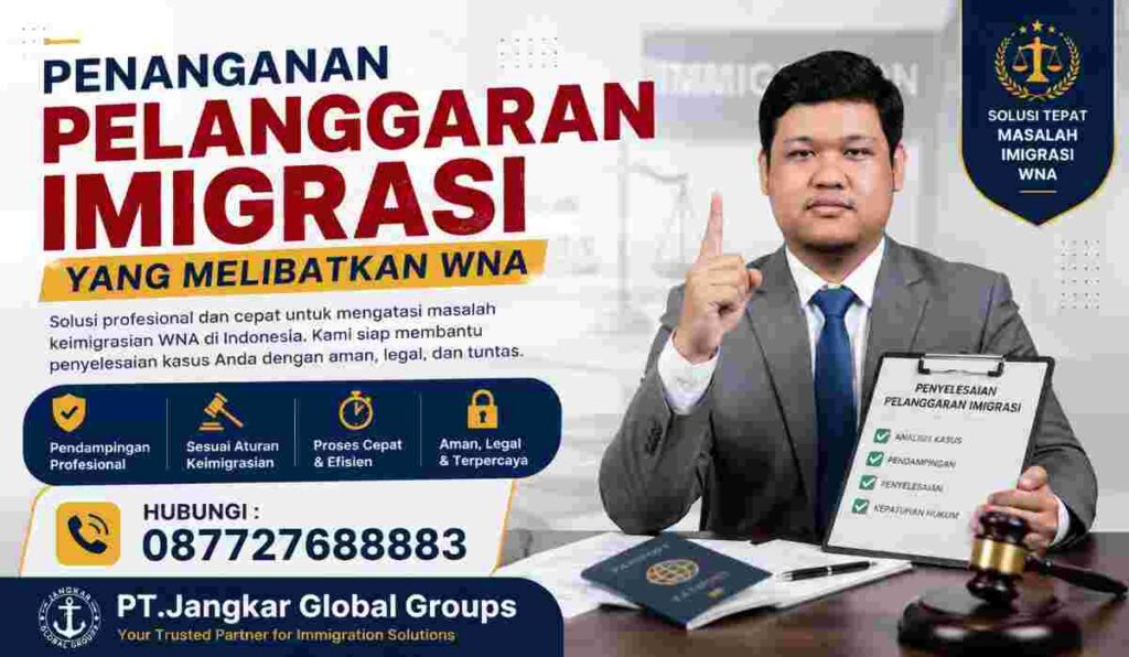 Penanganan Pelanggaran Imigrasi yang Melibatkan WNA