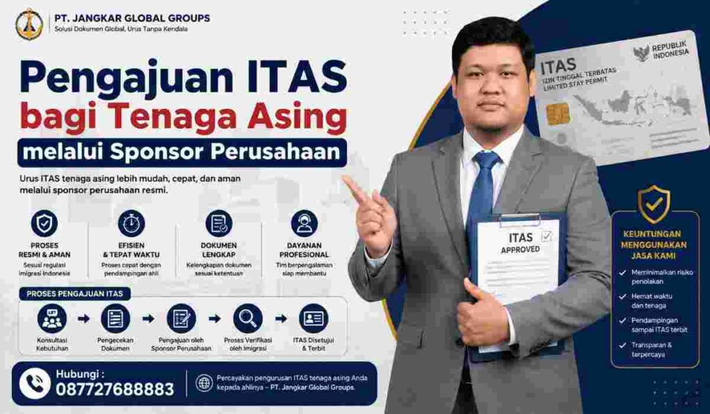 Pengajuan ITAS bagi Tenaga Asing melalui Sponsor Perusahaan