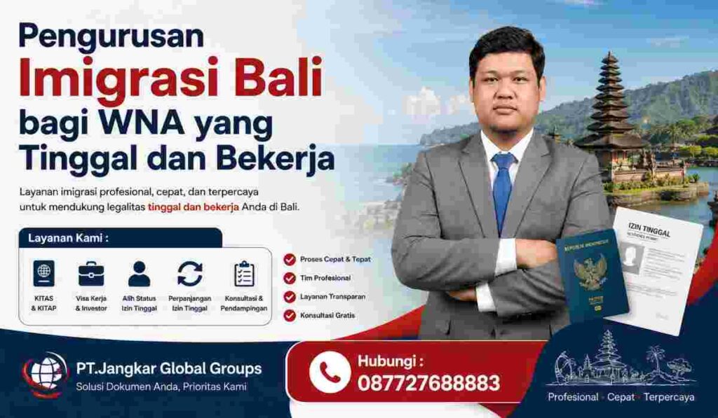 Pengurusan Imigrasi Bali bagi WNA yang Tinggal dan Bekerja