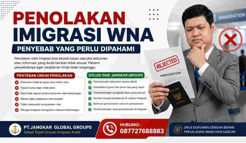 Penolakan Imigrasi WNA Penyebab yang Perlu Dipahami
