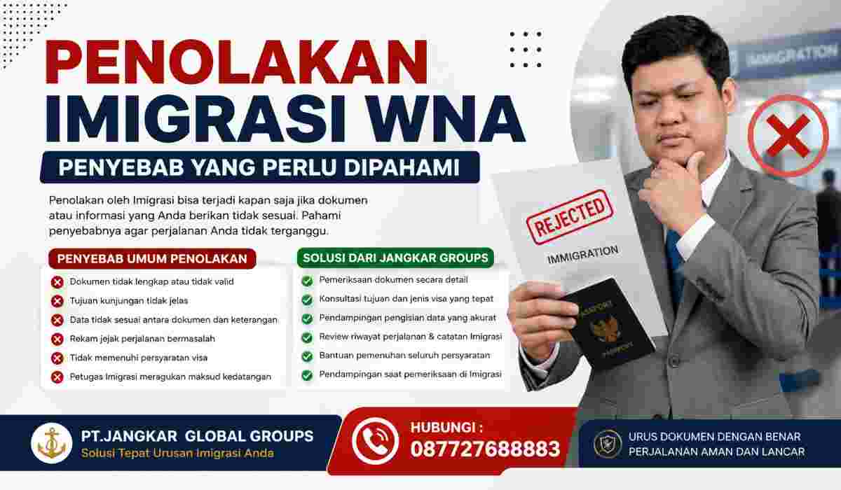 Penolakan Imigrasi WNA Penyebab yang Perlu Dipahami