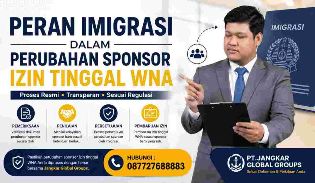 Peran Imigrasi dalam Perubahan Sponsor Izin Tinggal WNA