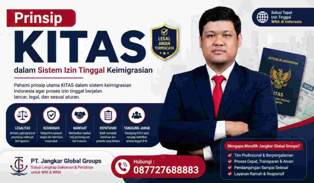 Prinsip KITAS dalam Sistem Izin Tinggal Keimigrasian