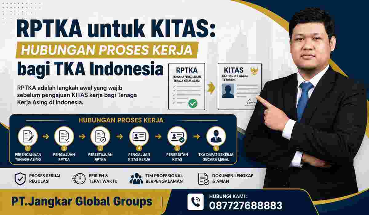 RPTKA untuk KITAS Hubungan Proses Kerja bagi TKA Indonesia